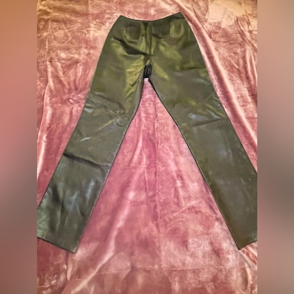 100% Lamb Leather Pants